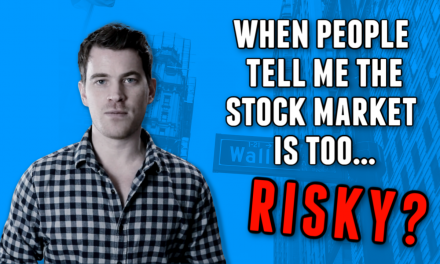 Stock Market Risks – What i say to people that tell me the stock market is too RISKY ????